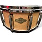 Used Pearl 14in Masters Premium Snare Natural Drum