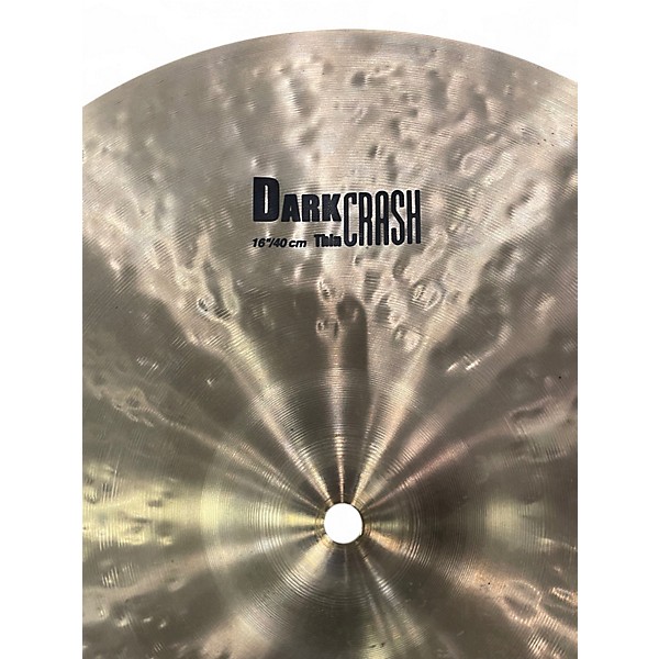 Used Zildjian 16in K Thin Dark Crash Cymbal