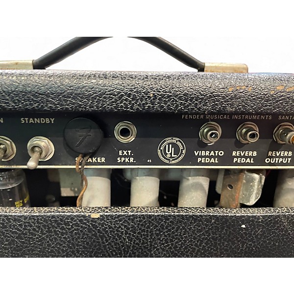 Vintage 1968 Fender Deluxe Reverb 22W 1x12 Tube Guitar Combo Amp