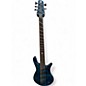 Used Spector ns dimension 5 black and blue Electric Bass Guitar thumbnail