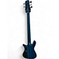Used Spector ns dimension 5 black and blue Electric Bass Guitar
