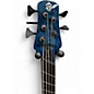 Used Spector ns dimension 5 black and blue Electric Bass Guitar