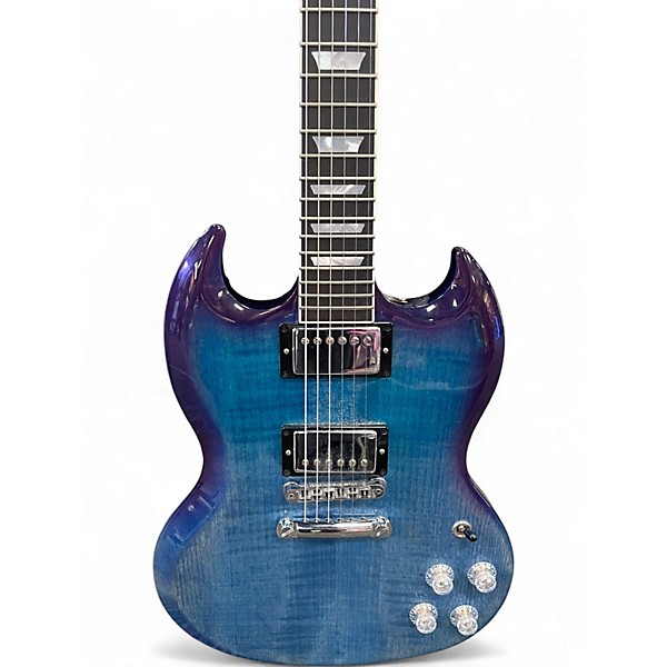 Used 2022 Gibson SG Modern Blueberry Burst Fade Solid Body Electric Guitar