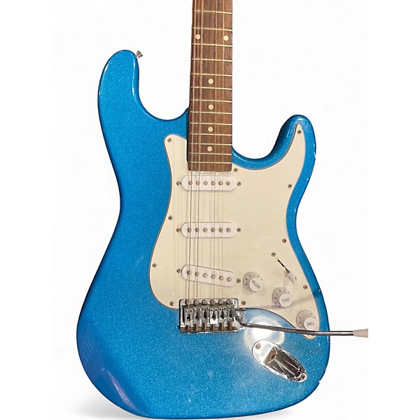 Used Raptor GE 339 Blue Solid Body Electric Guitar
