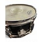 Used Pearl 10X5 Firecracker Snare Black Drum