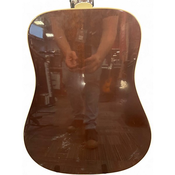Used Guild D40 standard natural Acoustic Guitar