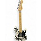 Used EVH Striped Series Black and White Solid Body Electric Guitar thumbnail