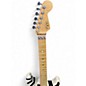Used EVH Striped Series Black and White Solid Body Electric Guitar