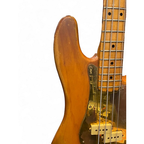 Vintage 1971 Fender American P bass Natural Electric Bass Guitar
