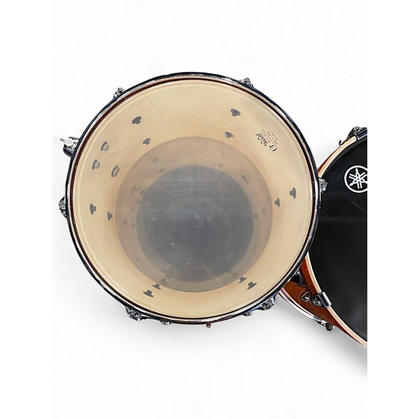 Used Yamaha 3 Piece Stage Custom Orange Drum Kit
