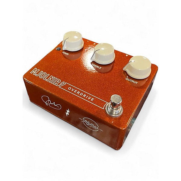 Used Mythos overdrive Effect Pedal