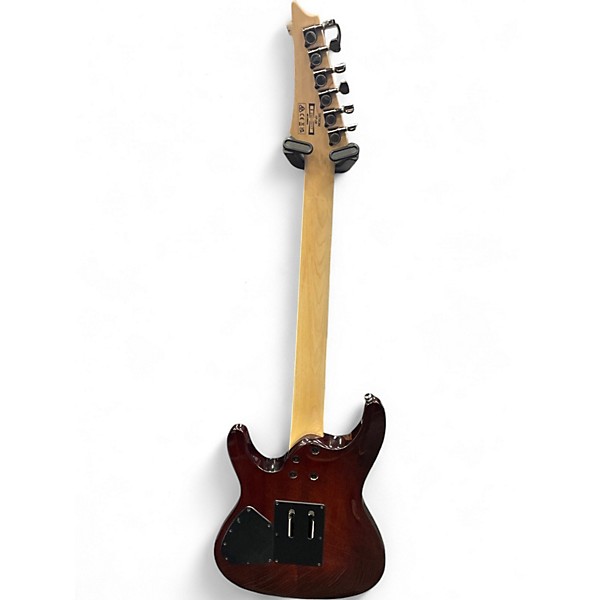 Used 2023 Ibanez S67QM DRAGONS EYE BURST Solid Body Electric Guitar