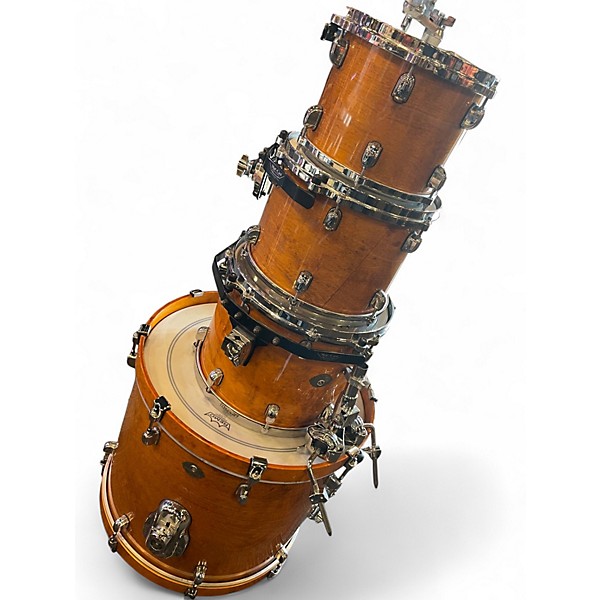 Used TAMA 4 Piece Starclassic Amber Drum Kit
