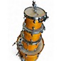 Used TAMA 4 Piece Starclassic Amber Drum Kit