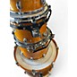 Used TAMA 4 Piece Starclassic Amber Drum Kit