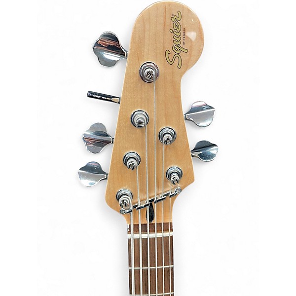 Used Squier Affinity Black Electric Bass Guitar