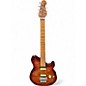 Used Ernie Ball Music Man Axis ROASTED AMBER FLAME Solid Body Electric Guitar thumbnail