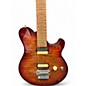 Used Ernie Ball Music Man Axis ROASTED AMBER FLAME Solid Body Electric Guitar