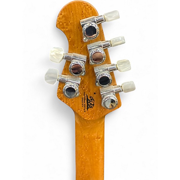 Used Ernie Ball Music Man Luke III BFR Ball Family Reserve Tiger Eye Solid Body Electric Guitar
