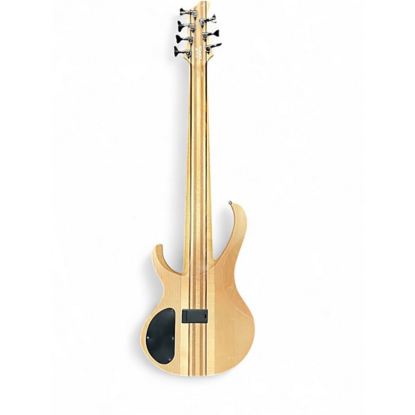 Used Ibanez BTB7 7 String natural Electric Bass Guitar