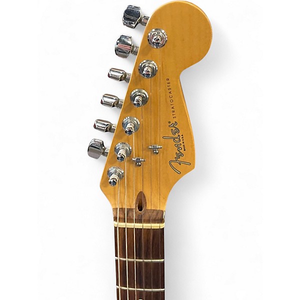 Vintage 1996 Fender American Standard Stratocaster Vintage White Solid Body Electric Guitar
