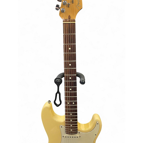 Vintage 1996 Fender American Standard Stratocaster Vintage White Solid Body Electric Guitar