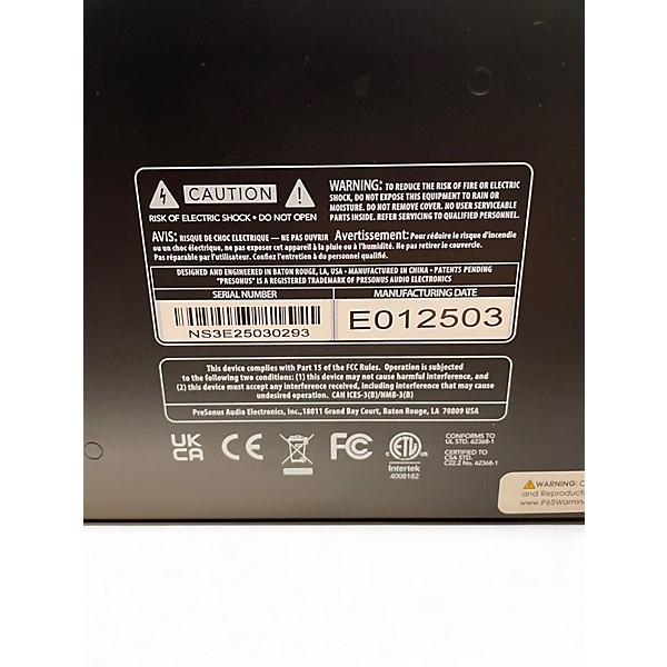 Used Presonus NSB 32.16 Channel Strip