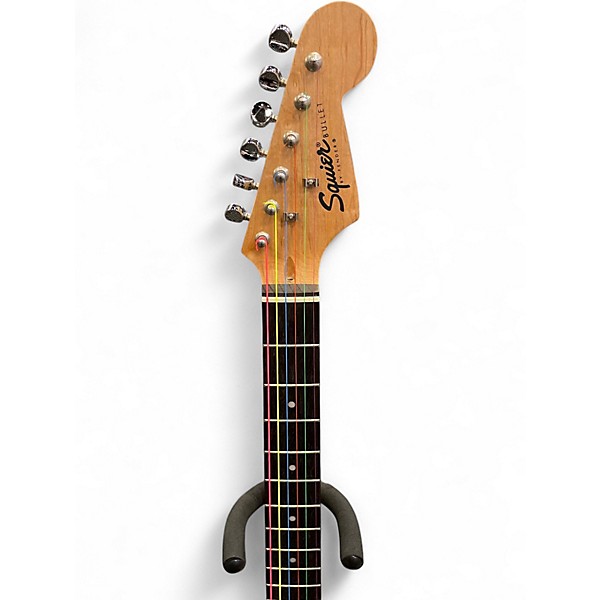 Used Squier Bullet Stratocaster DARK GREEN Solid Body Electric Guitar