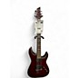 Used Schecter Guitar Research Hellraiser C1 Trans Red Solid Body Electric Guitar thumbnail