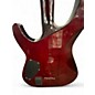 Used Schecter Guitar Research Hellraiser C1 Trans Red Solid Body Electric Guitar