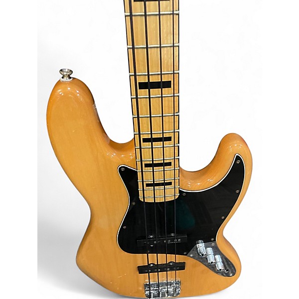 Used Squier Classic Vibe 70s Jazz Bass Natural Electric Bass Guitar