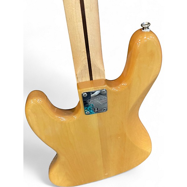 Used Squier Classic Vibe 70s Jazz Bass Natural Electric Bass Guitar