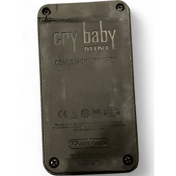 Used Dunlop CBM95 Cry Baby Mini Wah Effect Pedal