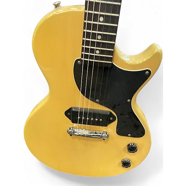 Used Epiphone Les Paul Junior Single Cut tv yellow Solid Body Electric Guitar