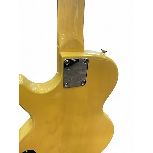 Used Epiphone Les Paul Junior Single Cut tv yellow Solid Body Electric Guitar