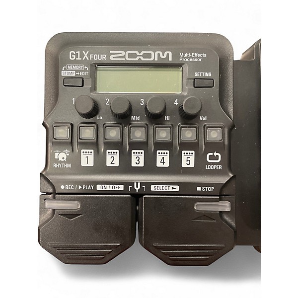 Used Zoom G1XFOUR Effect Processor