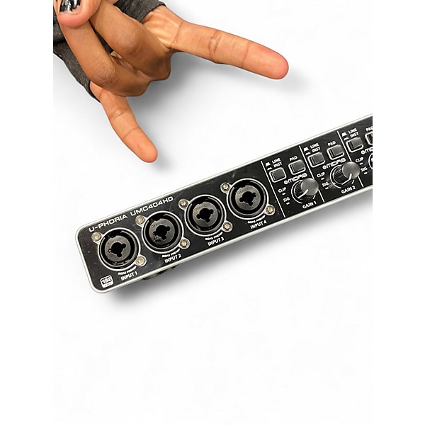 Used Behringer U-Phoria UMC404HD Audio Interface