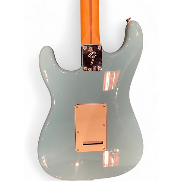 Used Fender Player II Stratocaster HSS Aqua Blue Solid Body Electric Guitar