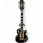 Used Epiphone LES PAUL CUSTOM 3 PICKUP Black Solid Body Electric Guitar