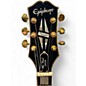 Used Epiphone LES PAUL CUSTOM 3 PICKUP Black Solid Body Electric Guitar