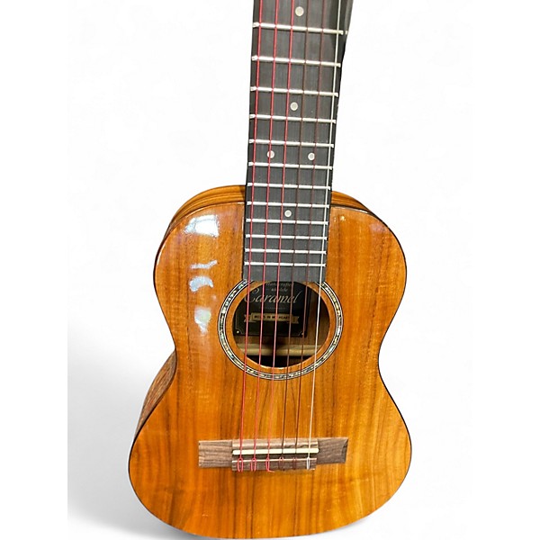 Used Caramel Guitalele Natural Ukulele