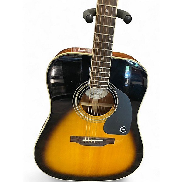 Used Epiphone PRO-1 Plus Sunburst Acoustic Guitar