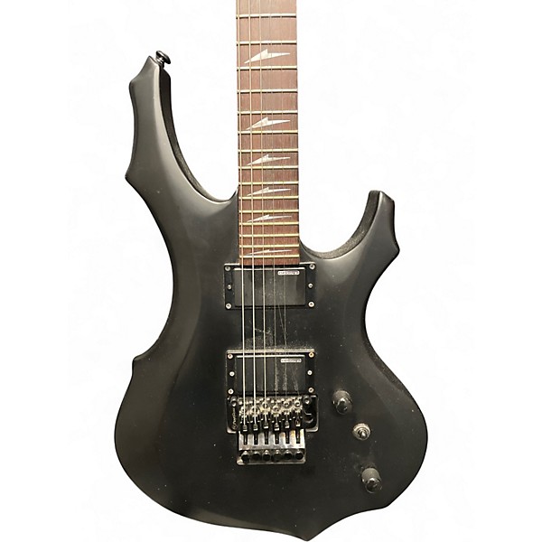 Used ESP LTD F200 Black Solid Body Electric Guitar