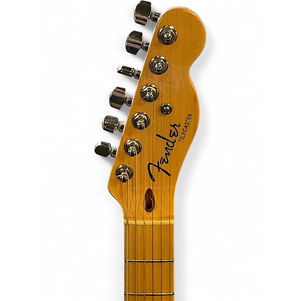 Used Fender American Deluxe Telecaster aged cherry sunburst Solid Body Electric Guitar