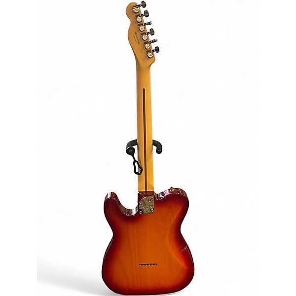 Used Fender American Deluxe Telecaster aged cherry sunburst Solid Body Electric Guitar