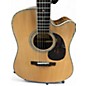 Used Zager zad 900ce Natural Acoustic Electric Guitar