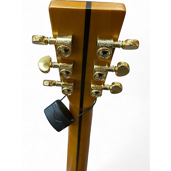 Used Zager zad 900ce Natural Acoustic Electric Guitar