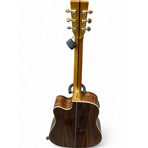 Used Zager zad 900ce Natural Acoustic Electric Guitar