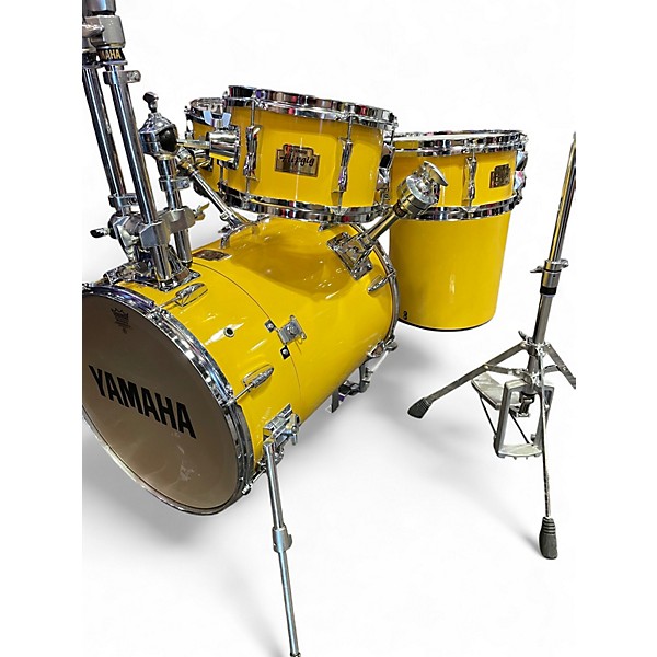 Used Yamaha 4 Piece Hipgig Mellow Yellow Drum Kit