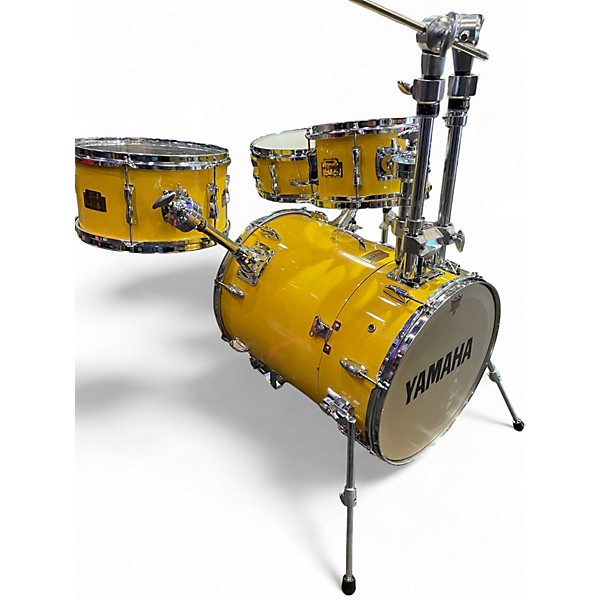 Used Yamaha 4 Piece Hipgig Mellow Yellow Drum Kit